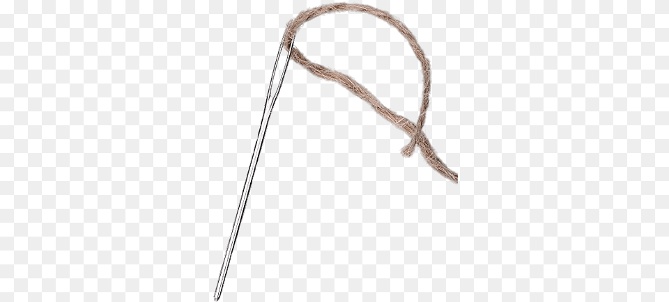 Blunt Needle With Thread Big Needle For Sewing Png Image