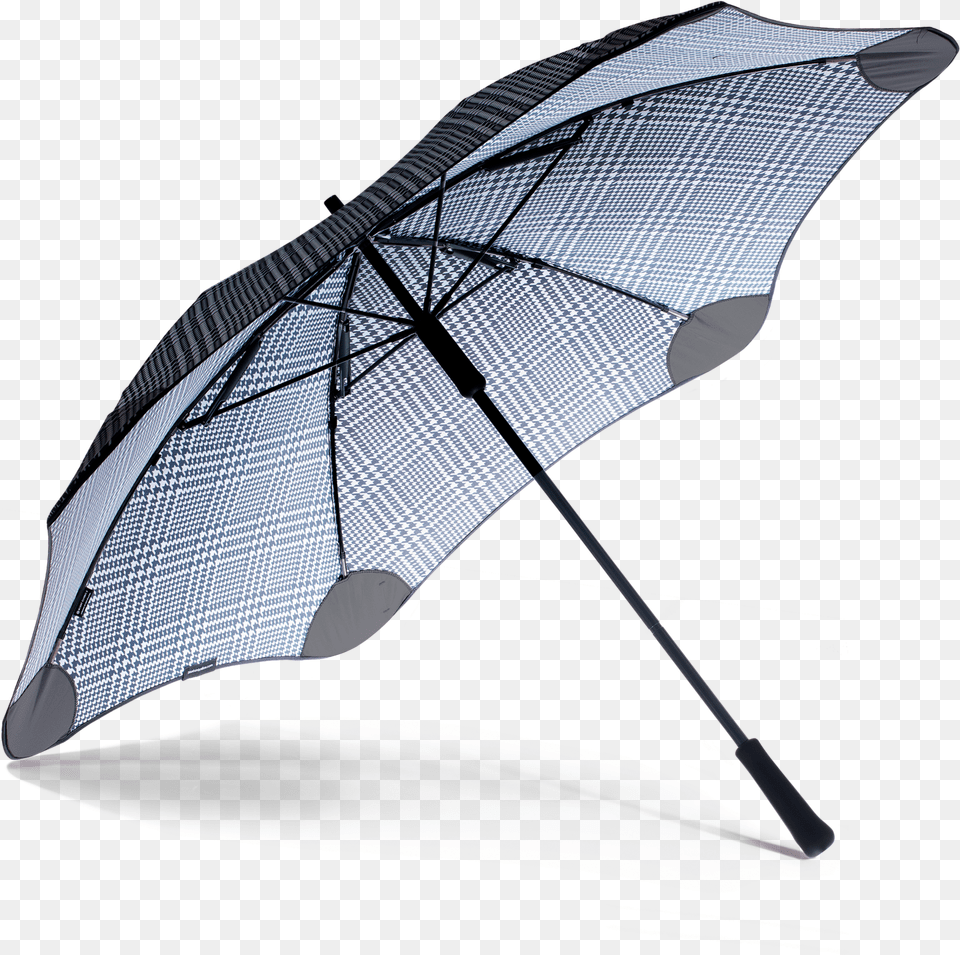 Blunt Umbrellas Limited Edition Houndstooth Under Blunt Umbrella Classic, Canopy, Aircraft, Airplane, Transportation Png Image