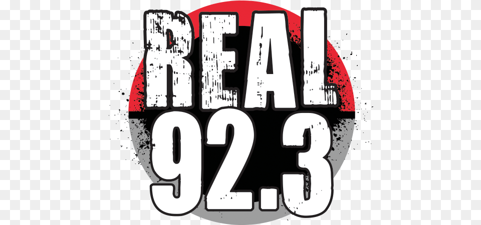 Blurred Real Real 923 Logo, Number, Symbol, Text, Ammunition Png Image
