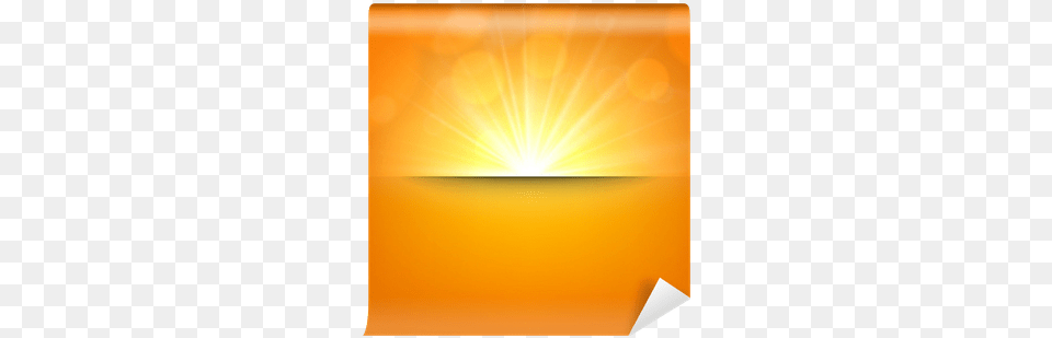 Blurry Orange Background With Lens Flare Art, Light, Nature, Outdoors, Sky Png