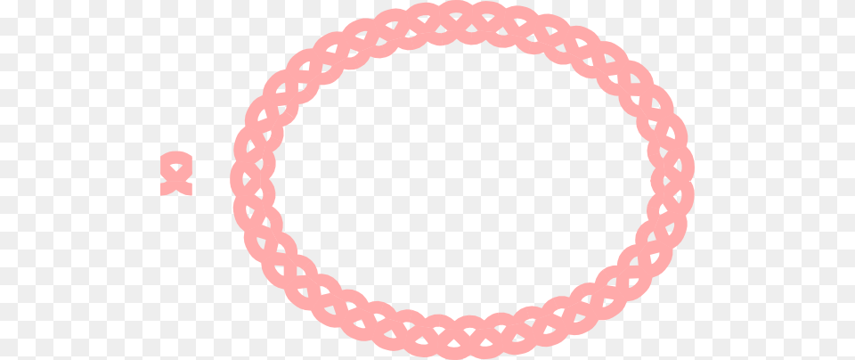 Blush Colored Rope Frame Clip Art, Accessories, Bracelet, Jewelry, Dynamite Free Transparent Png