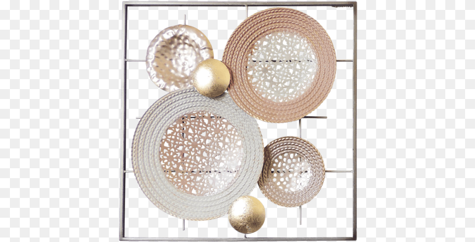 Blush Gold Circle Wall Art 54cm Art, Home Decor, Rug, Linen Free Png