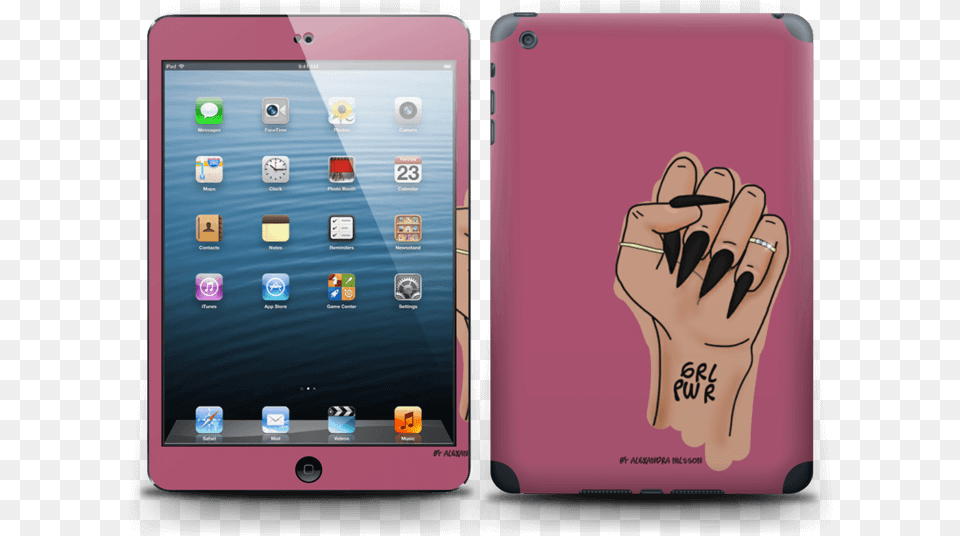 Blush Grl Power Skin Ipad Mini Pink Sparkle Ipad Case, Computer, Electronics, Tablet Computer, Body Part Free Png