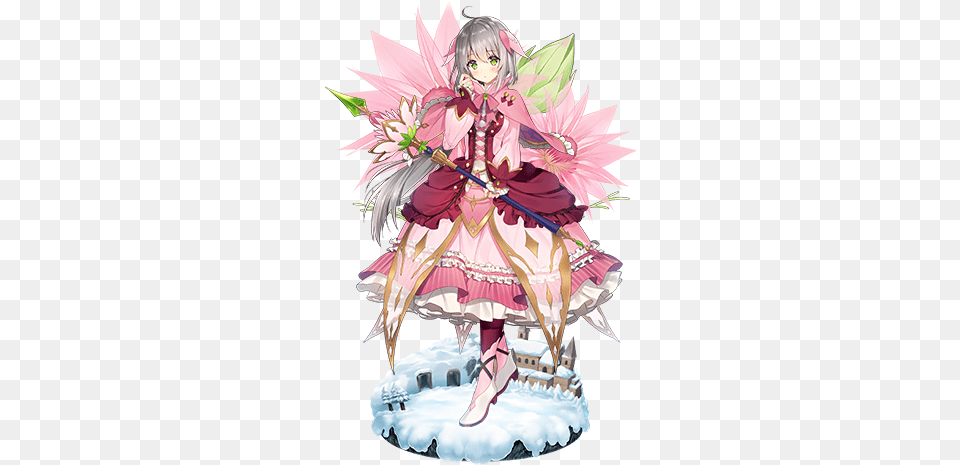 Blushing Bride Flower Knight Girl Characters, Manga, Book, Comics, Publication Free Transparent Png