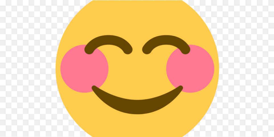 Blushing Emoji Clipart Hopeful Blush Emoji, Face, Head, Person, Logo Free Png Download