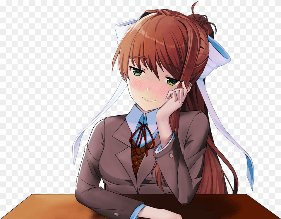 Blushunder Monika After Story Nude Sprite, Publication, Book, Comics, Adult Free Transparent Png