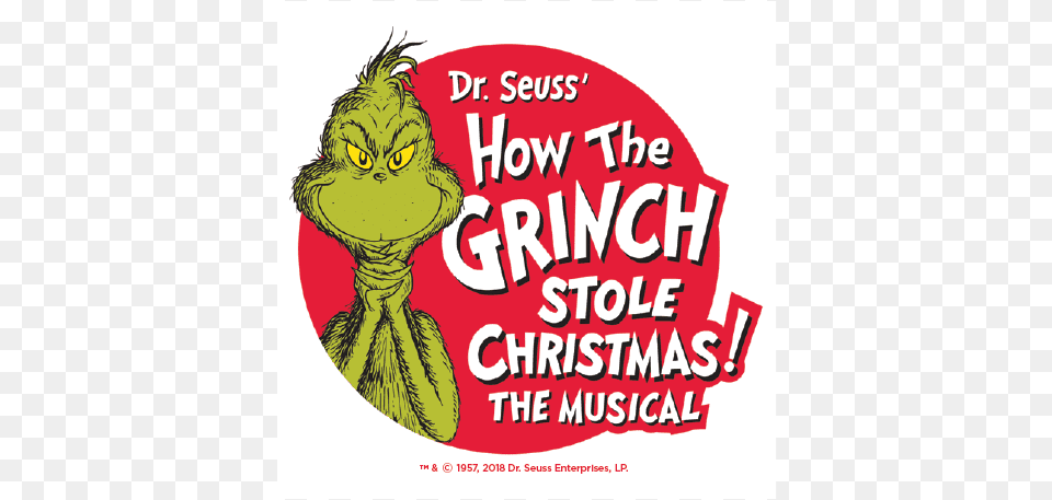 Blv Webassets Grinch Grinch At The Smith Center, Advertisement, Poster, Book, Publication Free Png Download