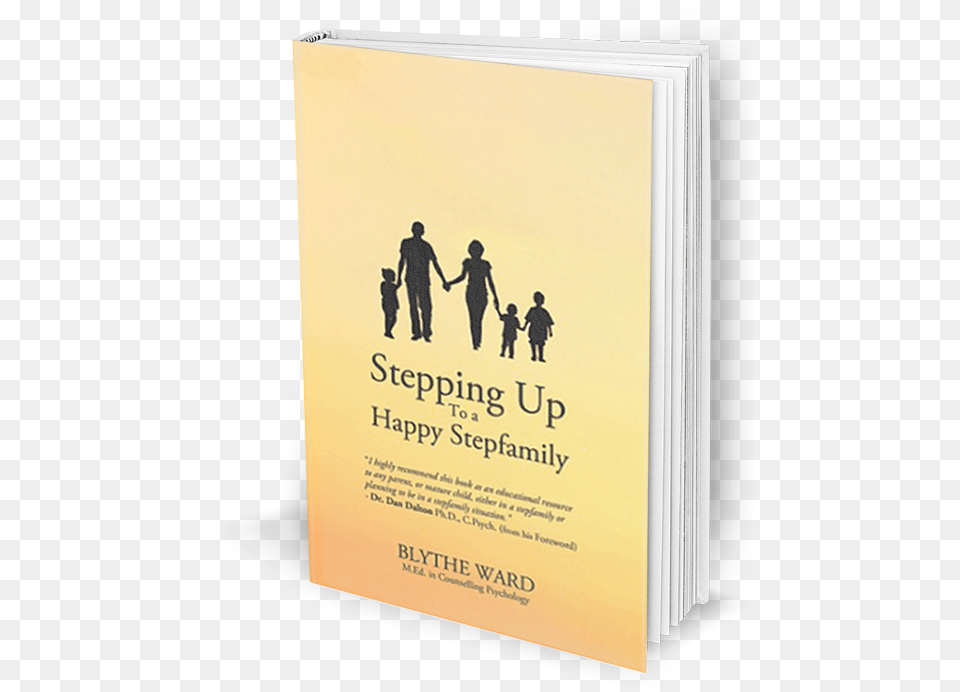 Blythe Ward S Book Cover For Stepping Up To A Happy Silhouette, Advertisement, Poster, Publication, Adult Free Png Download