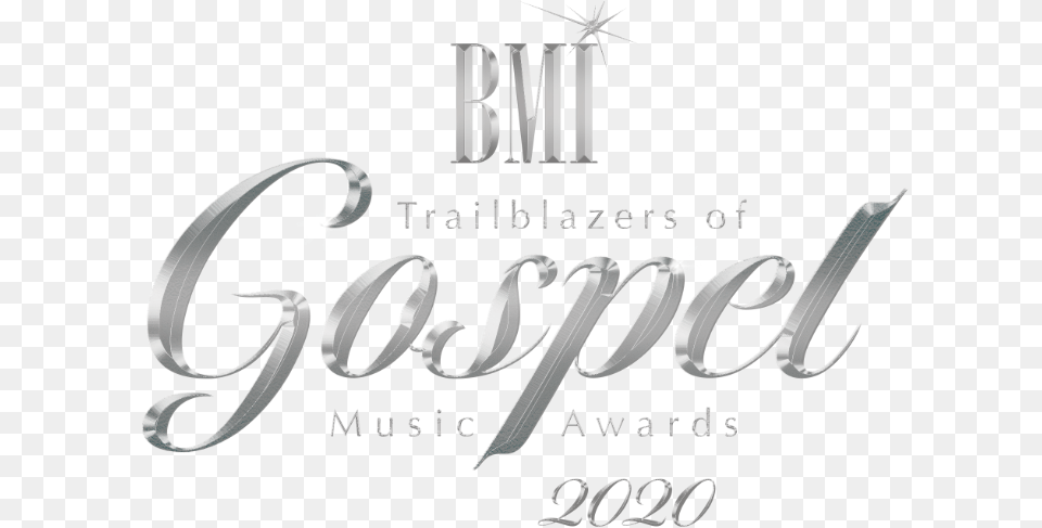 Bmi Trailblazers Of Gospel Music Awards 2020 Language, Calligraphy, Handwriting, Text Free Png Download