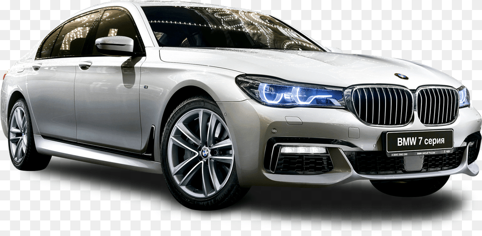 Bmw 7 Series Car Image Background For Adobe Photoshop, Wheel, Vehicle, Transportation, Spoke Png