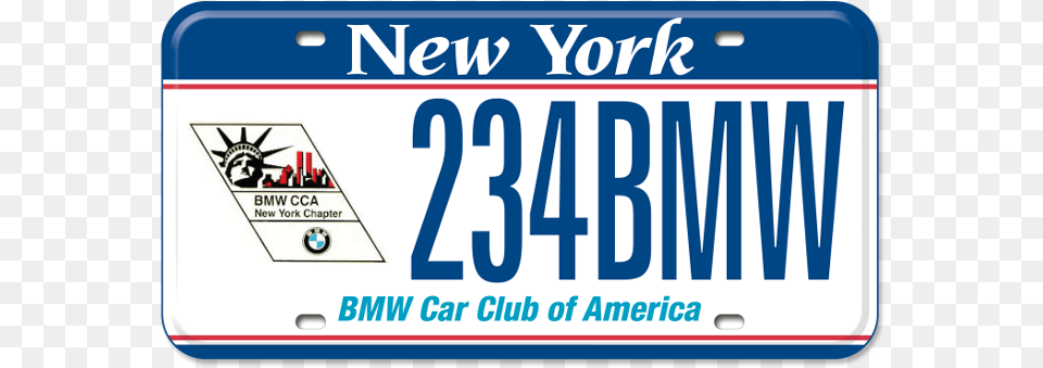 Bmw Car Club Of America Custom Plate Bmw Cca License Plate, License Plate, Transportation, Vehicle Free Transparent Png