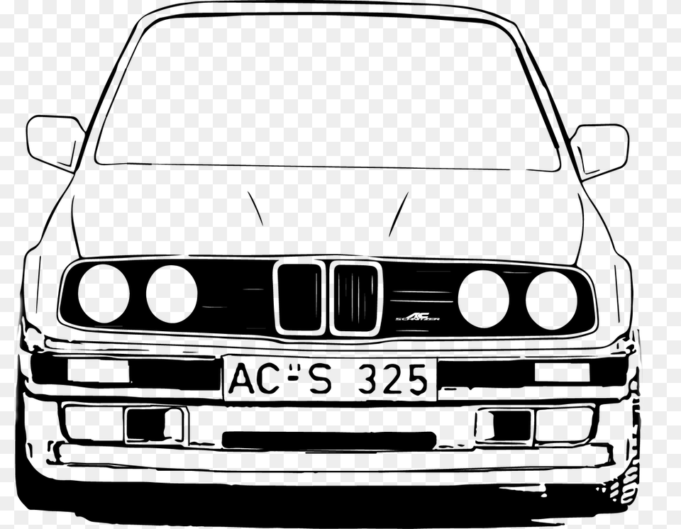 Bmw Car Logo Clip Art Bmw Clipart, Silhouette Png Image