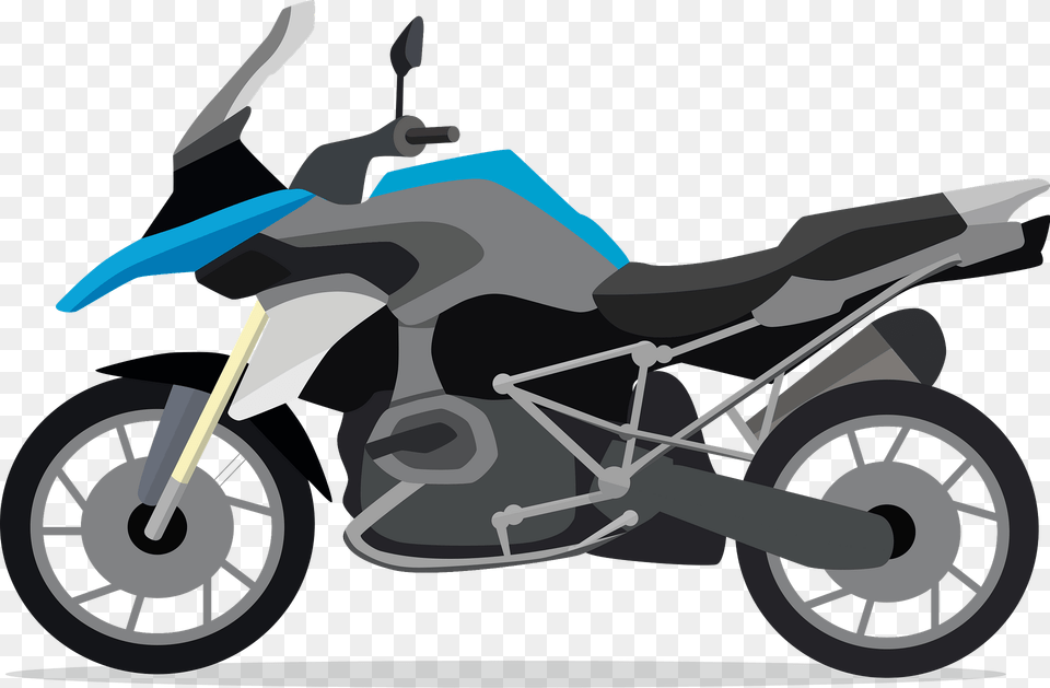Bmw Gs 120 Clipart, Vehicle, Transportation, Motorcycle, Machine Png Image