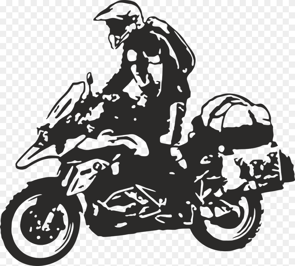 Bmw Gs 1200 Vector, Vehicle, Transportation, Stencil, Motorcycle Free Png