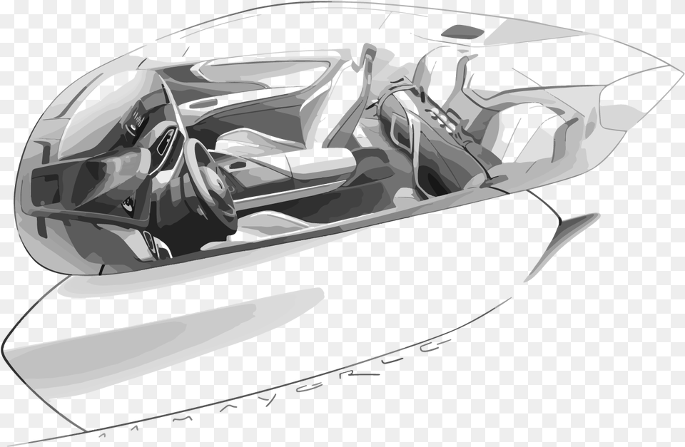 Bmw I8 Concept We Bmw I8 Interior Sketch, Car, Transportation, Vehicle, Machine Free Png Download