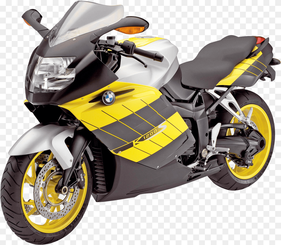 Bmw K1200s Front Side Sport Motorcycle Bike Bmw, Transportation, Vehicle, Machine, Wheel Free Png