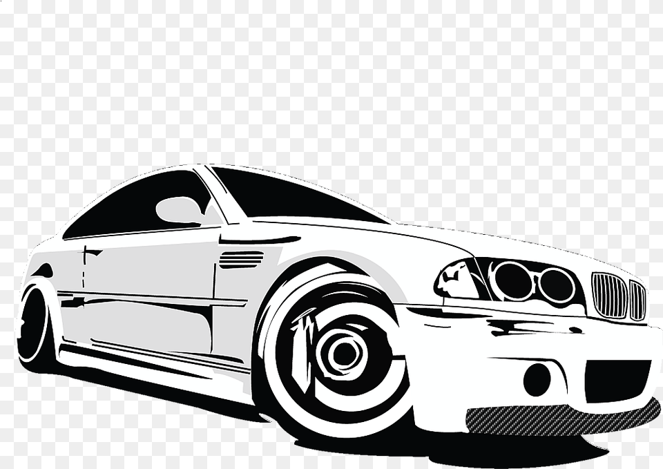 Bmw Logo Vector Black White Images Bmw, Car, Coupe, Sports Car, Transportation Png Image