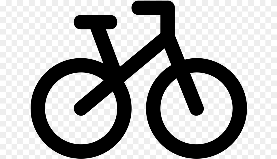 Bmx Bike Clipart, Gray Png Image