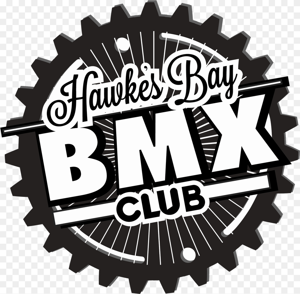 Bmx Club Logo Hawkes Bay Bmx Club Logo, Sticker, Architecture, Building, Bulldozer Png Image