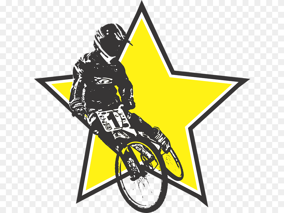 Bmx Racing Cycling Race Bike Bicycle Rad, Adult, Machine, Male, Man Png