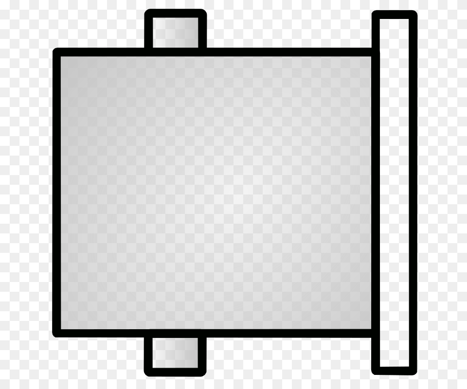 Bnc Female Side, Electronics, Screen, White Board Free Png Download
