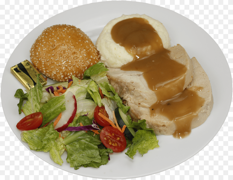 Bnh Rn, Burger, Food, Food Presentation, Meal Free Png Download