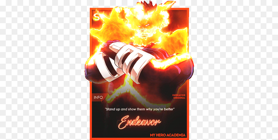 Bnha Endeavor Gif Bnha Endeavor Todorokifam Discover U0026 Share Gifs Flame, Advertisement, Poster Free Transparent Png