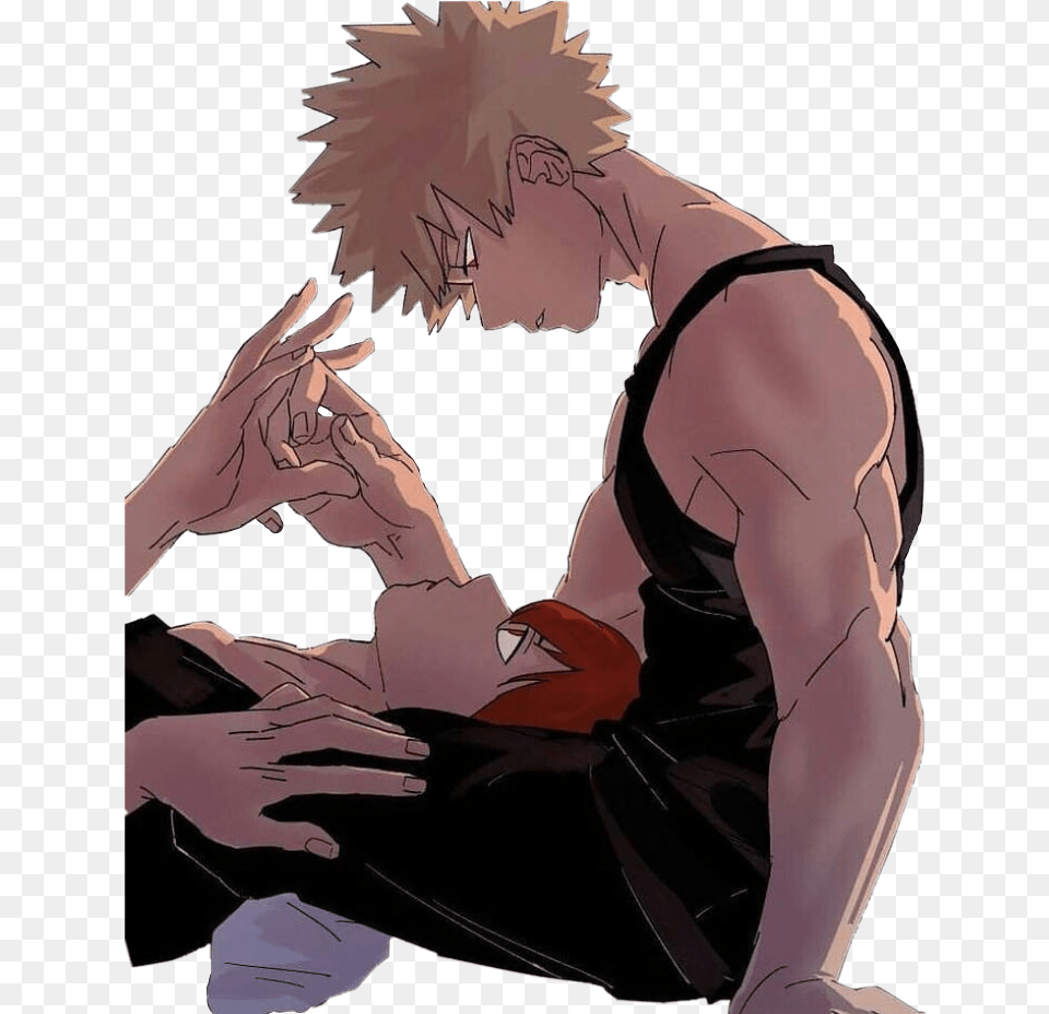 Bnha Kiribaku Kirishima Bakugou Bakugo Freetoedit M8 Bakugou And Kirishima, Adult, Male, Man, Person Free Png Download