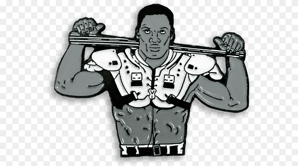 Bo Jackson Bo Jackson Lapel Pin, People, Person, Adult, Male Png Image