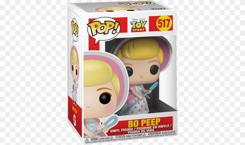 Bo Peep Pop Vinyl Figure Toy Story Bo Peep Funko Pop, Doll, Baby, Person, Face Free Png Download