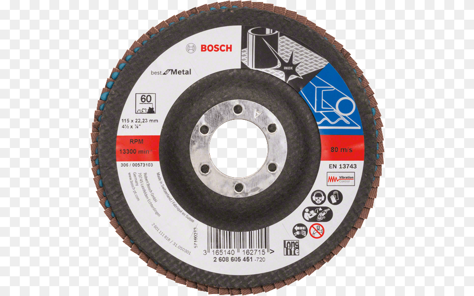 Bo Pro U F 1 Bosch Flap Disc 4, Wheel, Spoke, Machine, Disk Free Transparent Png