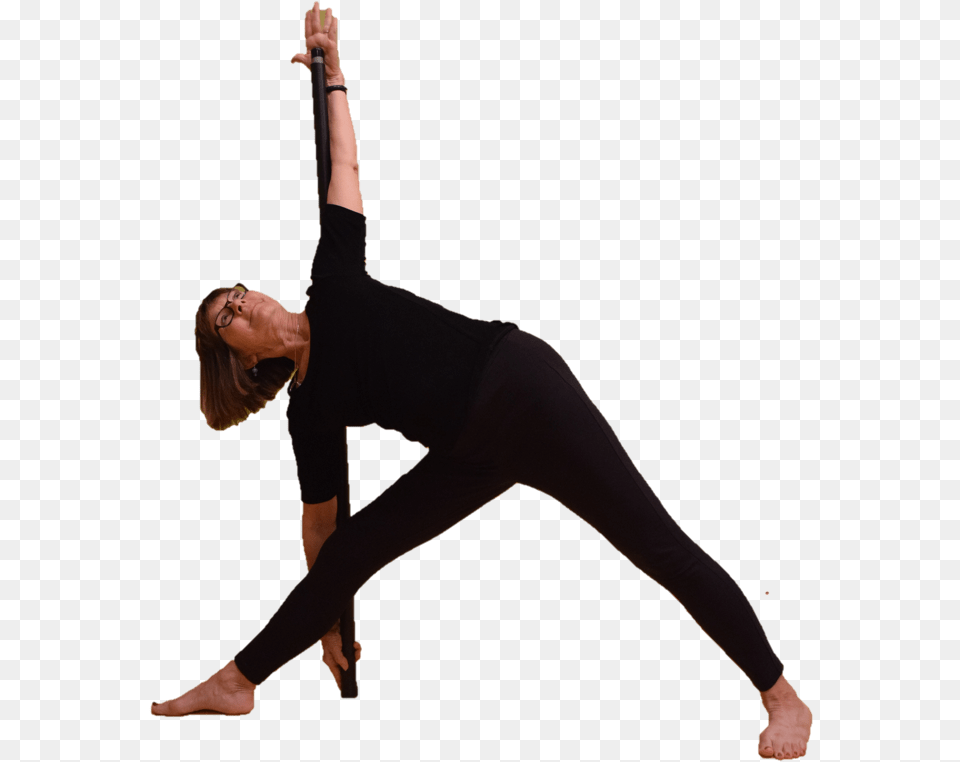 Bo Yoga Triangle Pose Balance Bar, Adult, Female, Woman, Person Free Png