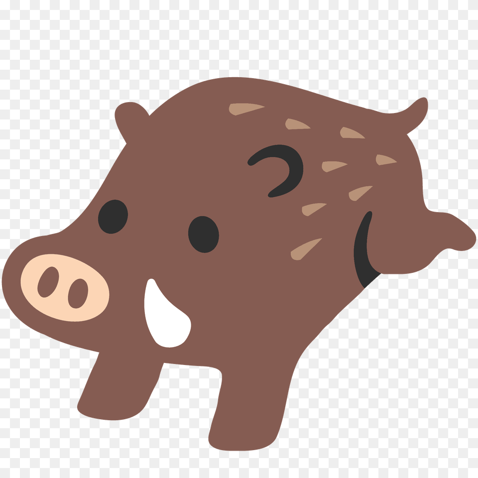 Boar Emoji Clipart, Animal, Bear, Mammal, Wildlife Png