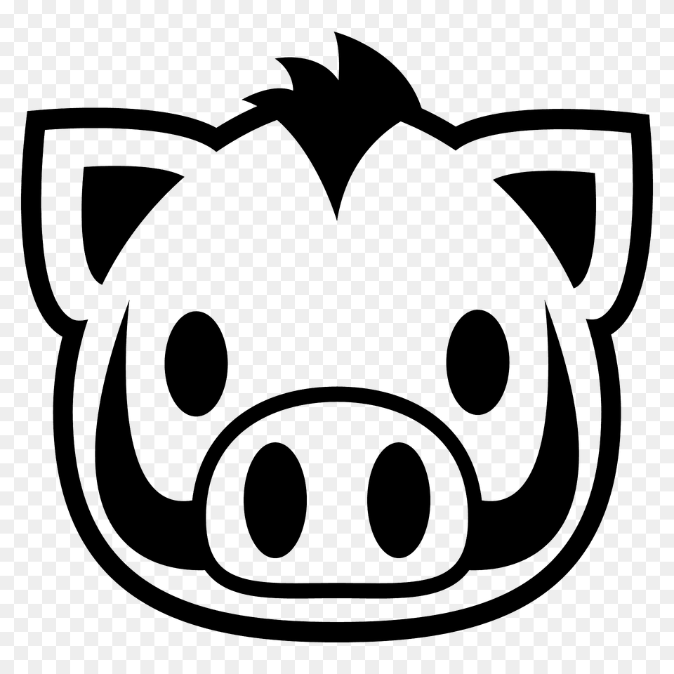 Boar Emoji Clipart, Snout, Ammunition, Grenade, Weapon Png