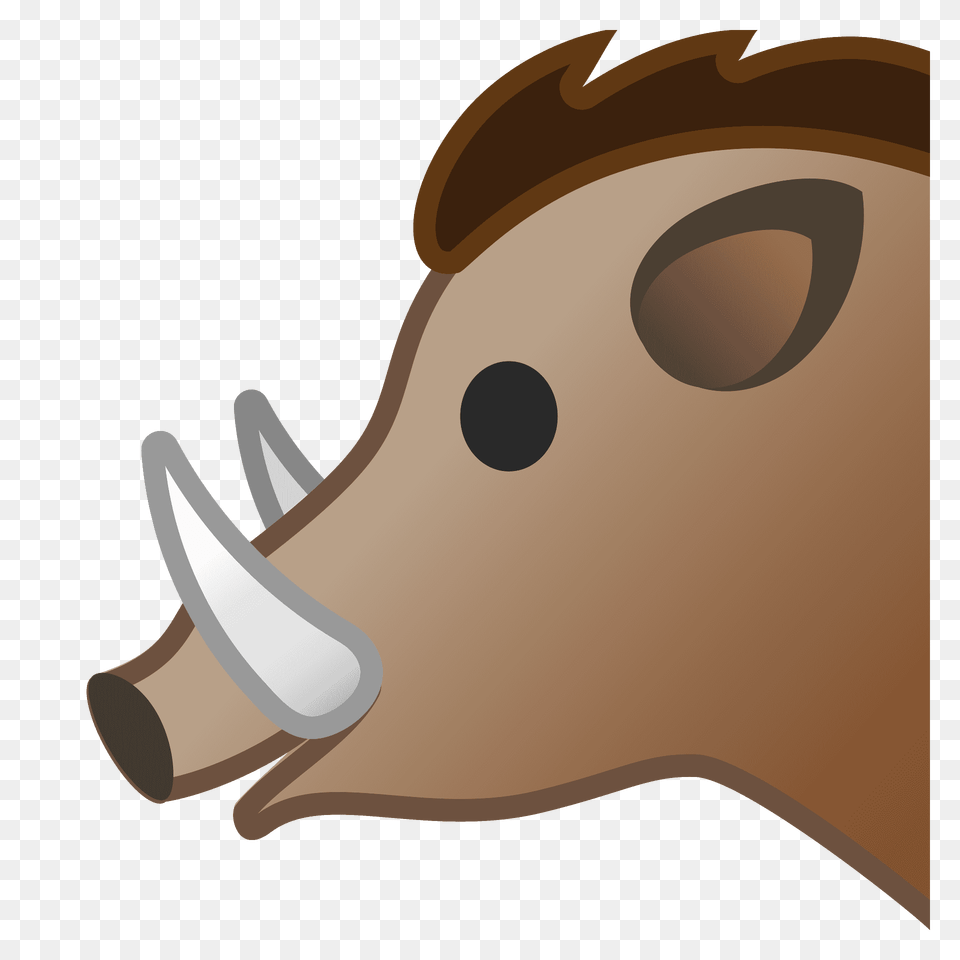 Boar Emoji Clipart, Animal, Hog, Mammal, Pig Free Png Download