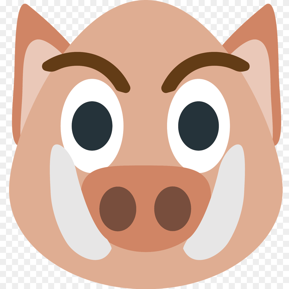 Boar Emoji Clipart, Snout, Animal, Fish, Sea Life Free Transparent Png