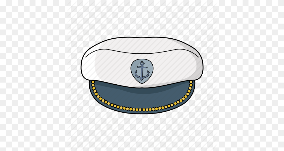 Board Captain Hat Captain Of Ship Sea Icon, Baseball Cap, Cap, Clothing Free Png