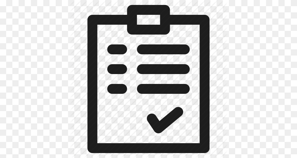 Board Check Checklist List Listing Icon, Blackboard Free Transparent Png