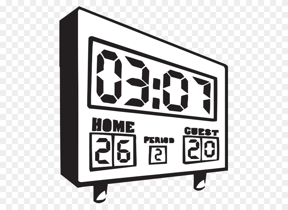 Board Clipart Score Frames Illustrations Hd Images Football Scoreboard Clipart, Computer Hardware, Electronics, Hardware, Monitor Free Png Download