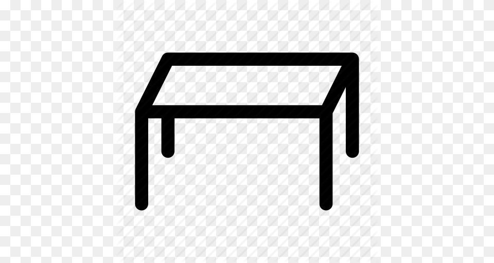 Board Desk School Table Icon, Bench, Furniture Free Png