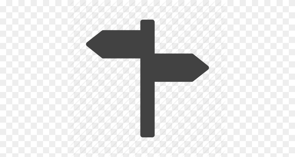 Board Direction Post Road Sign Traffic Travel Icon, Cross, Symbol Png Image