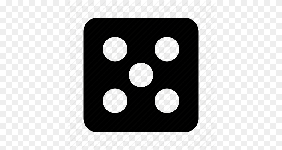 Board Game Dice Five Gamble Game Icon Free Png