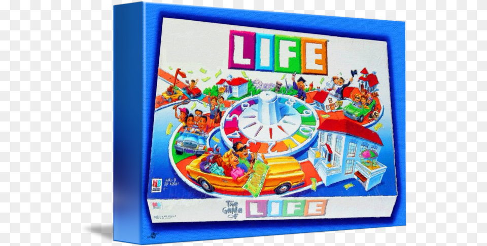 Board Game Painting Life The Board Game, Play Area, Indoors Free Png Download
