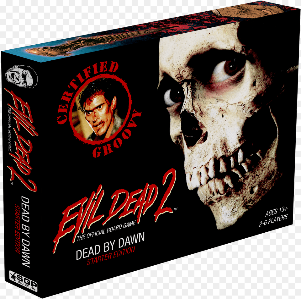 Board Games Are About To Get A Lot More Groovy And Evil Dead 2 Board Game, Adult, Male, Man, Person Free Transparent Png