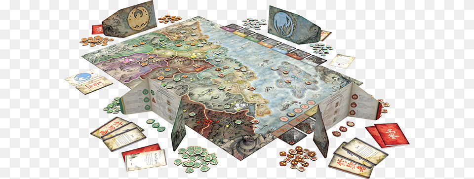 Board Map Battle For Rokugan Board Game Free Png