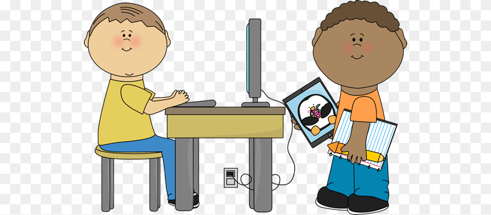 Board Members In Classroom Clipart Hippie Art Before And After, Person, Reading, Furniture, Table Free Png