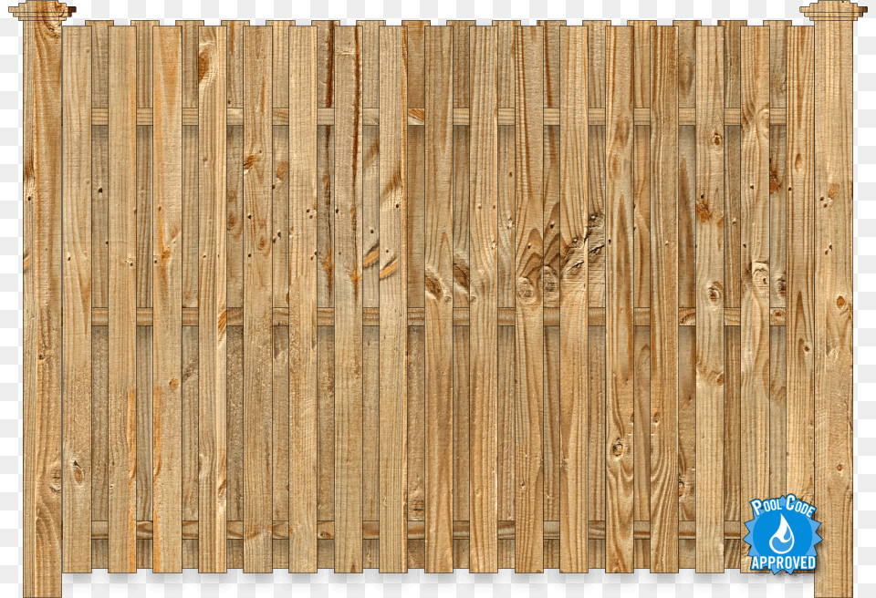 Board On Board Fence To Pool Code, Wood, Picket, Hardwood, Indoors Png