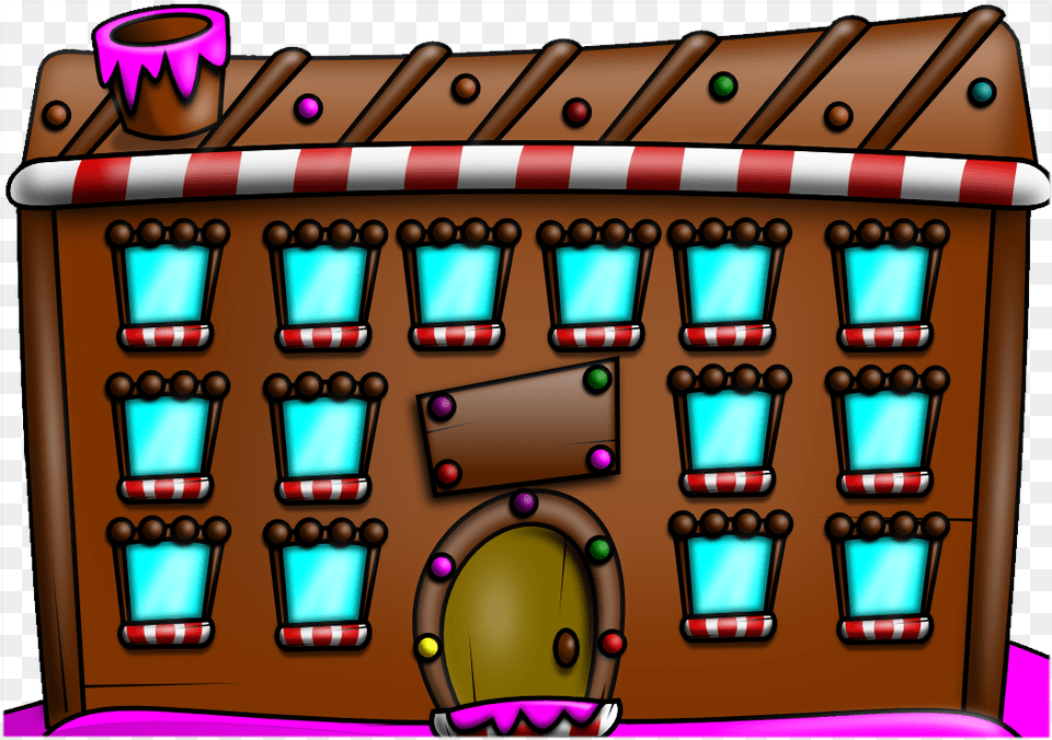 Boarded Up Chocolate House Cartoon, Food, Sweets, Cookie, Clapperboard Free Png Download