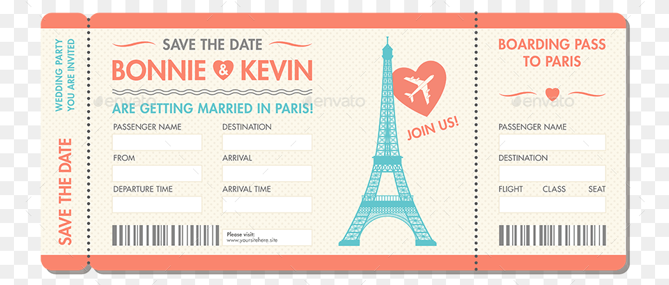 Boarding Pass Invitation, Text, Paper, Architecture, Building Png Image