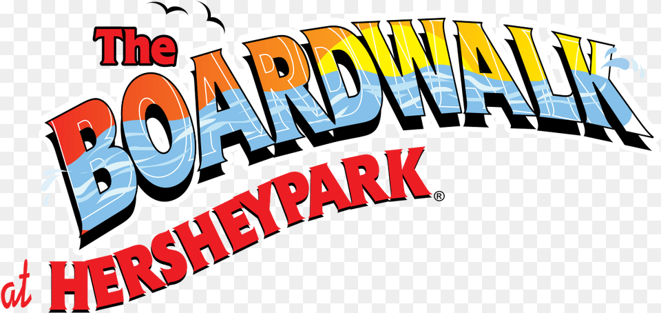 Boardwalk At Hersheypark Logo, Dynamite, Weapon, Text Free Png Download
